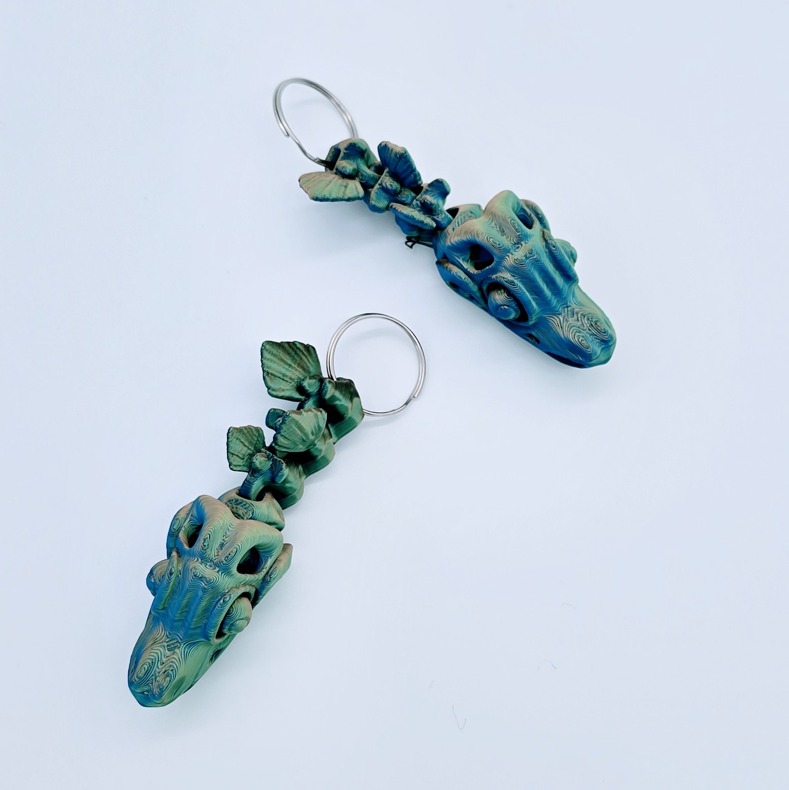 Stegosaurus Schlüsselanhänger Ansicht 3